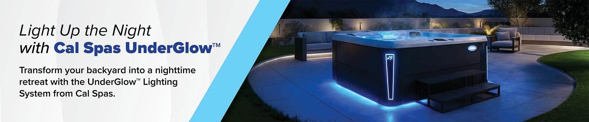 Calspas hot tub being used in a family setting - Grapevine